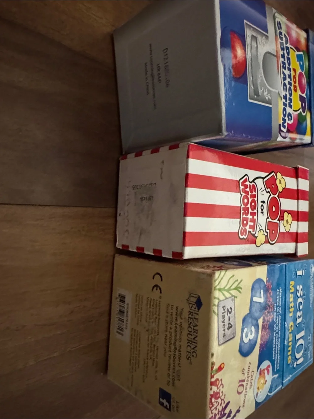 Set of 3 Educational Games